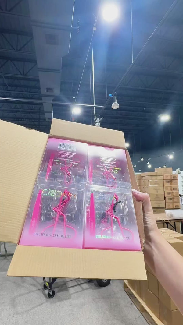 Rizador de Pestañas y Pinzas Beauty Creations | Cosméticos al por Mayor