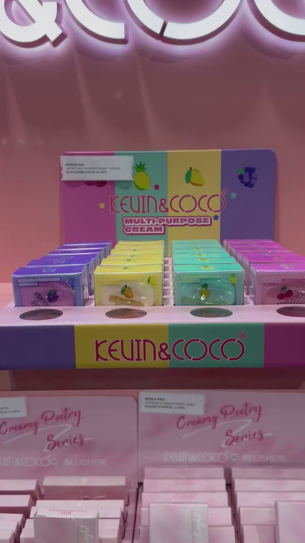 Brillo Labial y Rubor en Crema Kevin & Coco | Cosméticos al por Mayor