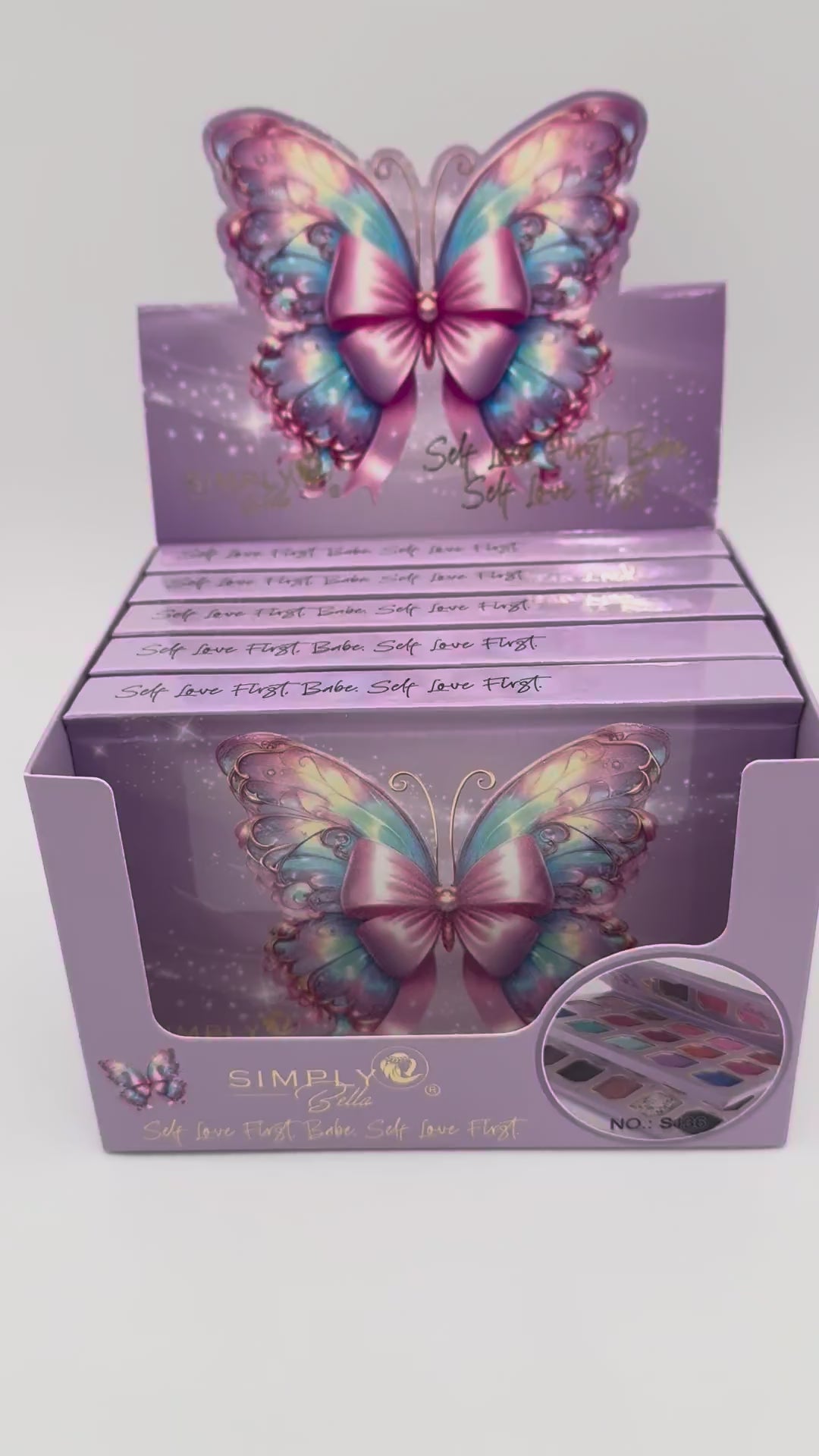 Paleta de Sombras Self Love Simply Bella | Cosméticos al por Mayor