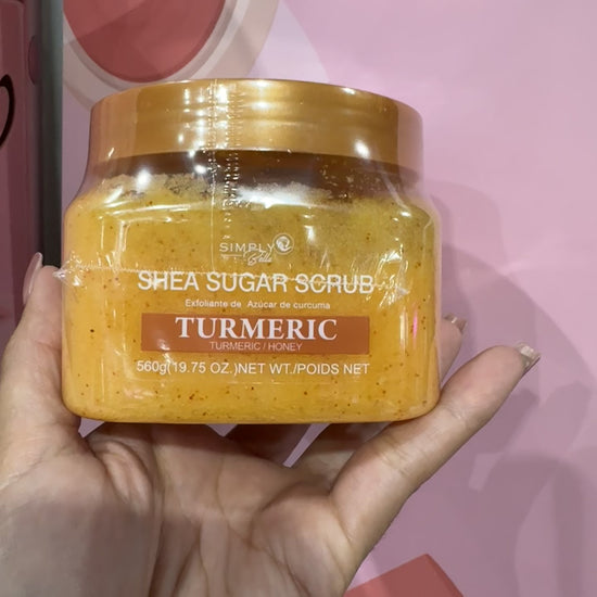 Exfoliante Cúrcuma con Azúcar Simply Bella | Cosméticos al por Mayor