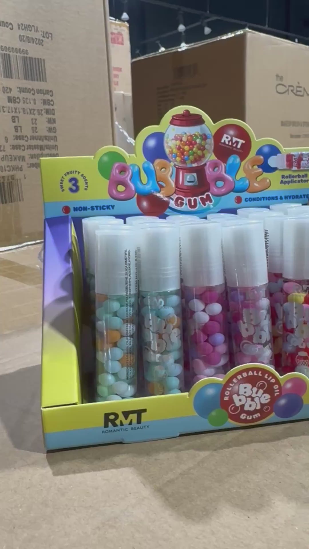 Aceite Labial Bubble Gum Romantic Beauty | Cosméticos al por Mayor