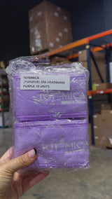 Diadema Spa Púrpura Totemica - Venta al por Mayor 10 Unidades (TSPHPUR)