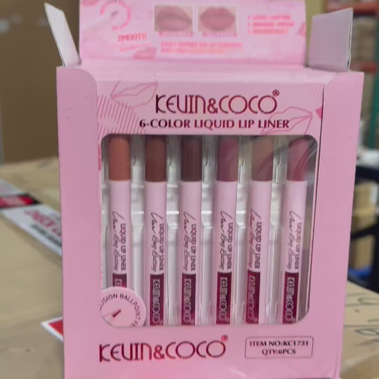 Sets de Delineador de Labios Kevin & Coco | Cosméticos al por Mayor