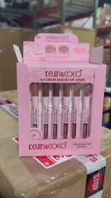 Sets de Delineador de Labios Kevin & Coco | Cosméticos al por Mayor