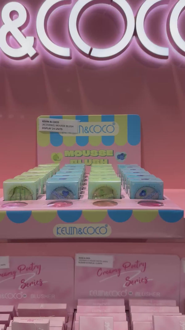 Rubor Mousse - Kevin & Coco | Cosméticos al por Mayor