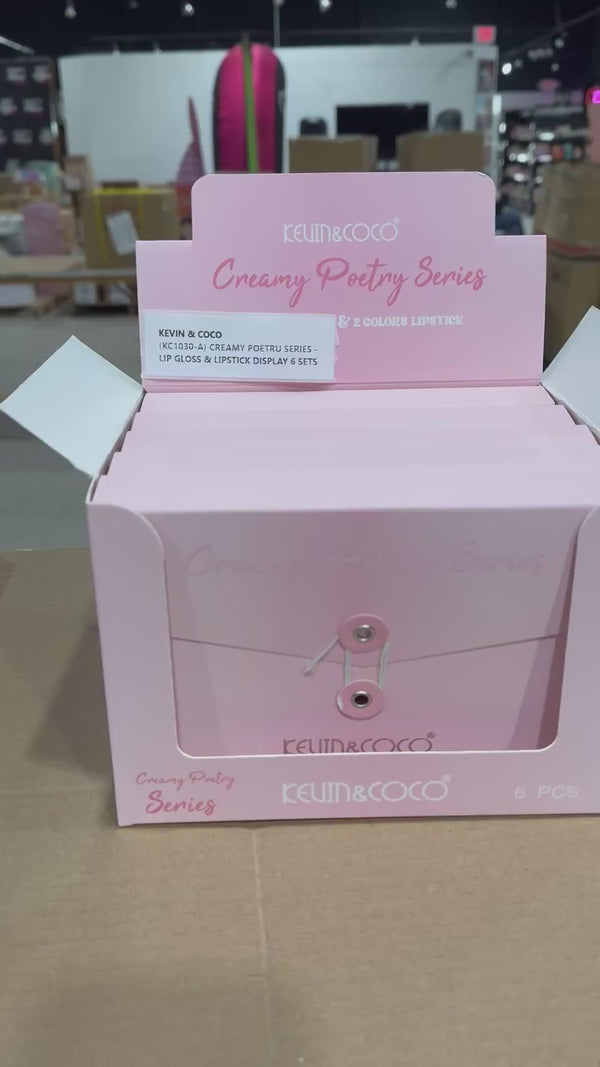 Sets Brillo y Barra de Labios Kevin & Coco | Cosméticos al por Mayor