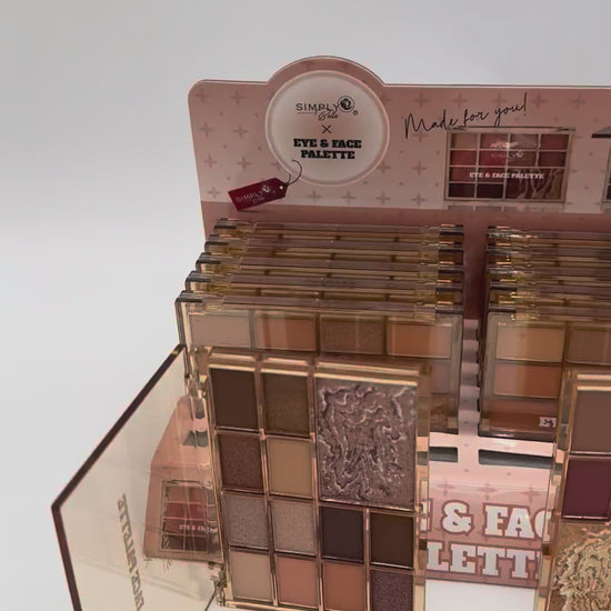 Paleta para Ojos y Rostro - Simply Bella | Cosméticos al por Mayor