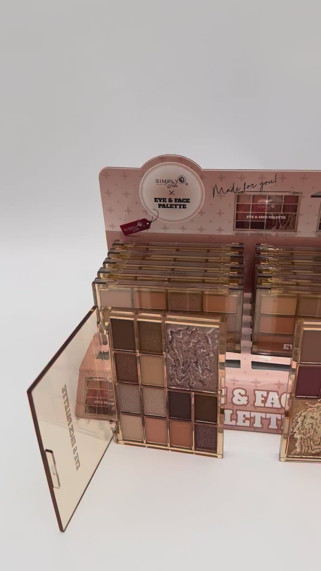 Paleta para Ojos y Rostro - Simply Bella | Cosméticos al por Mayor