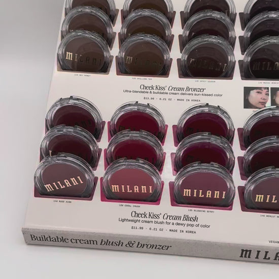 Bronceador y Rubor en Crema Cheek Kiss Milani | Cosméticos al por Mayor