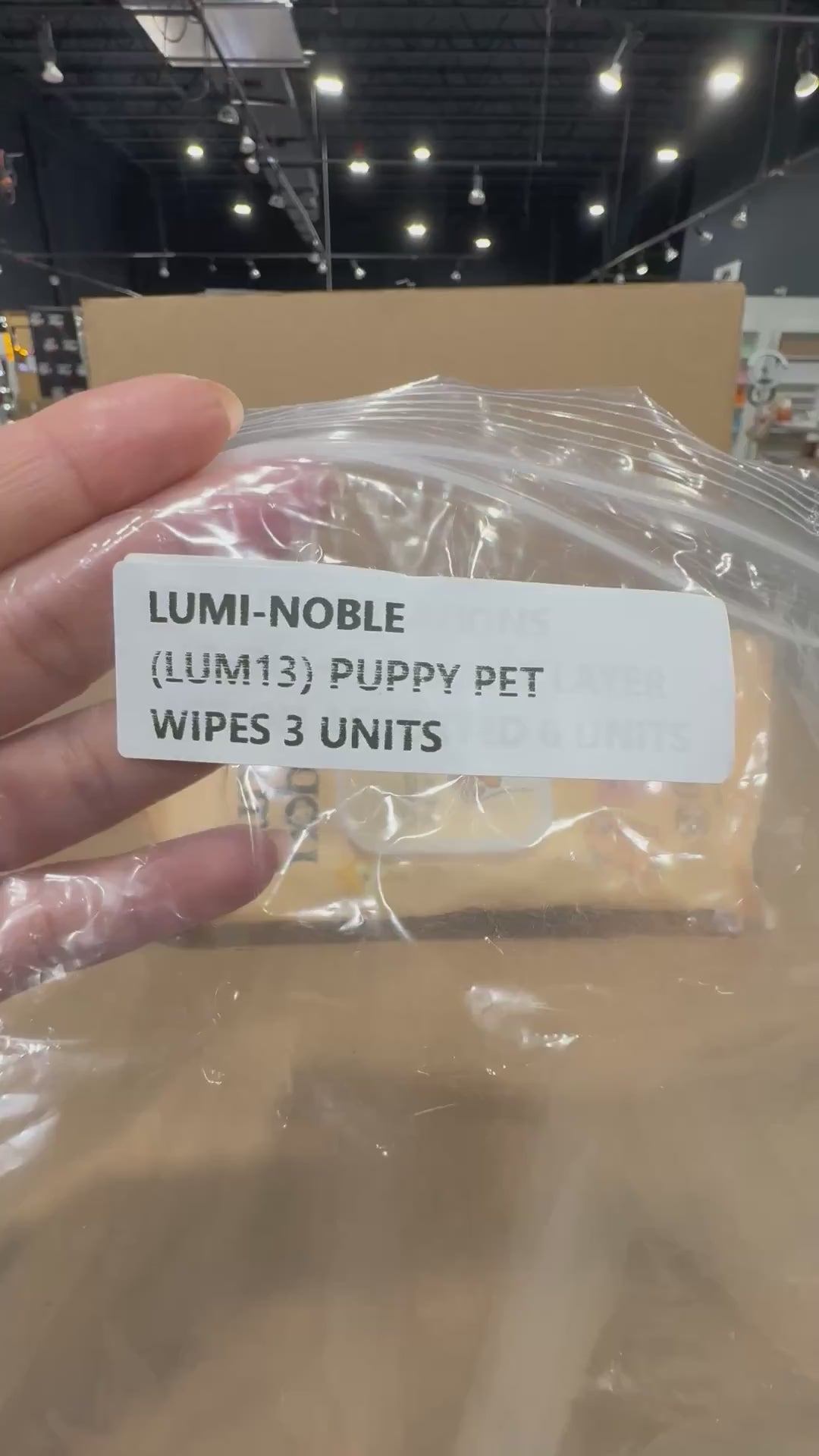 Toallitas Limpiadoras Puppy Lumi-Noble | Cosméticos al por Mayor