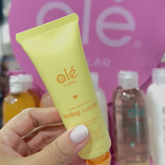 Crema Fijadora para Frizz 50 ml Ole Capilar | Cosméticos al por Mayor