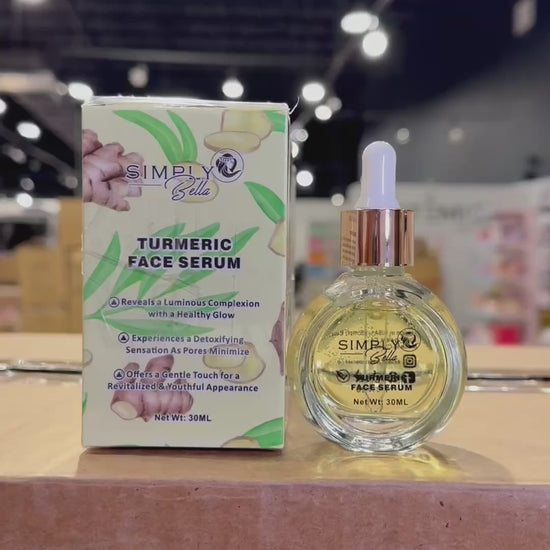 Suero Facial de Cúrcuma - Simply Bella | Cosméticos al por Mayor