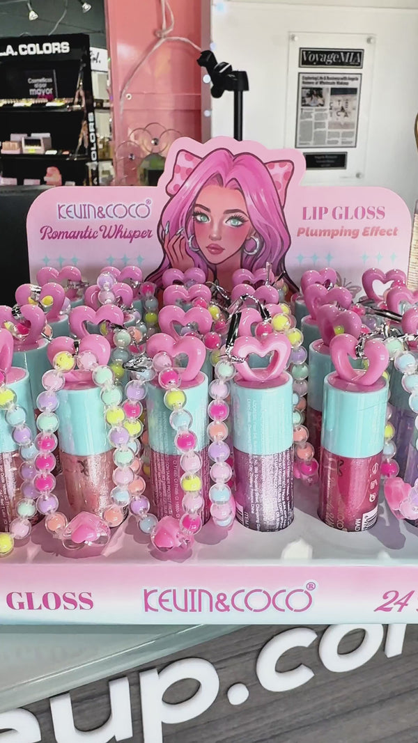 Brillo Labial Romantic Whisper Kevin & Coco | Cosméticos al por Mayor