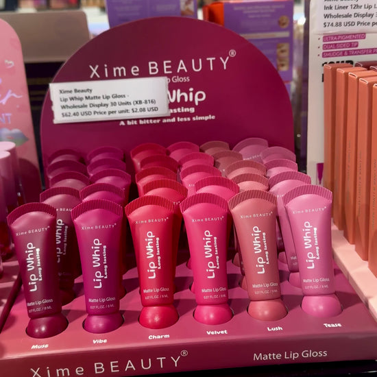 Brillo de Labios Mate Lip Whip Xime Beauty | Cosméticos al por Mayor