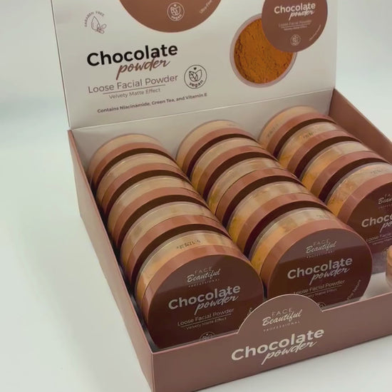 Polvos Sueltos Chocolate - Face Beautiful | Cosméticos al por Mayor