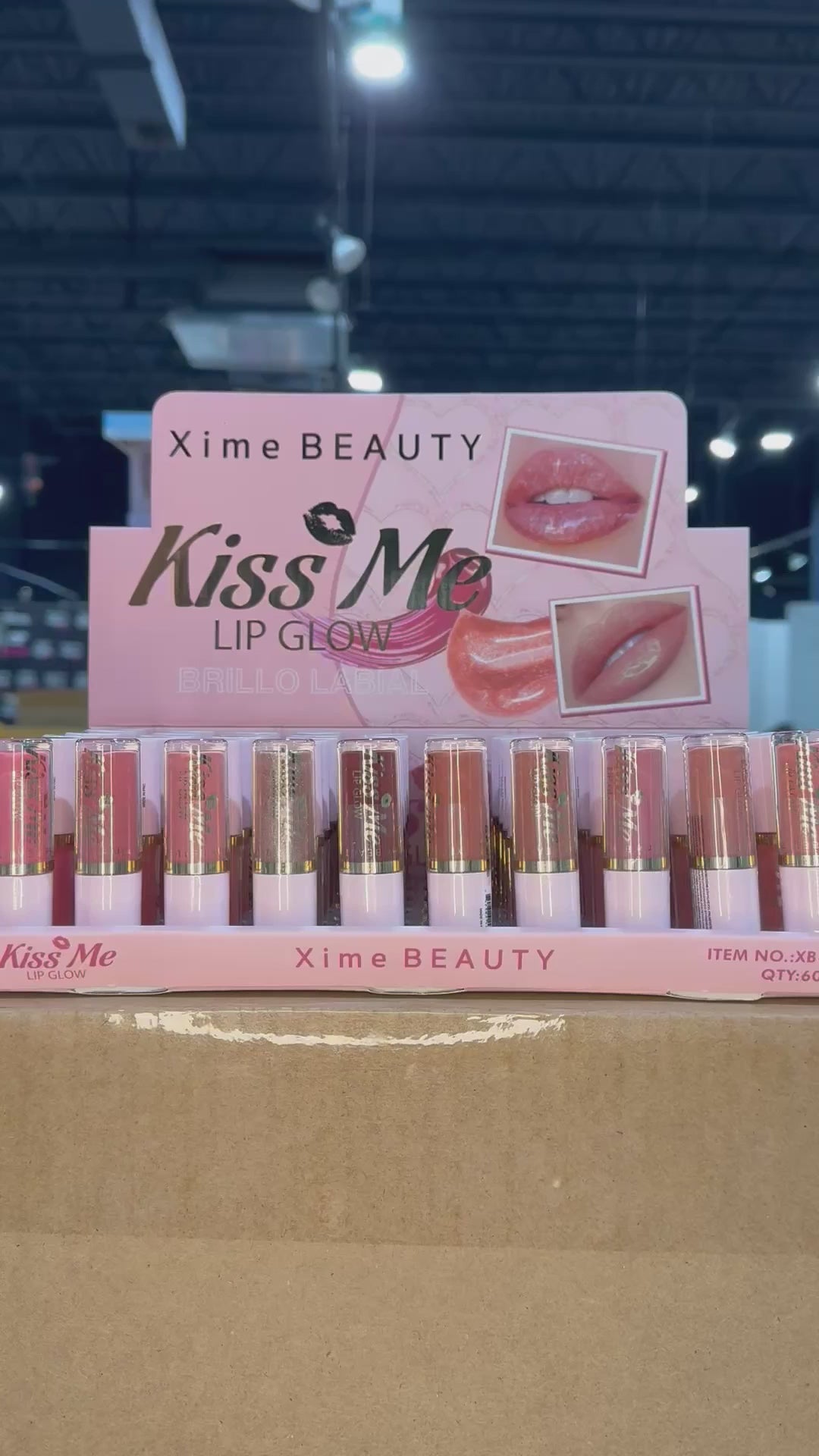 Brillo de Labios Kiss Me Xime Beauty | Cosméticos al por Mayor