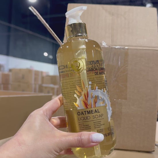 Jabón Líquido de Avena - Simply Bella | Cosméticos al por Mayor