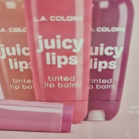 Bálsamo Labial Tinted Juicy Lips L.A. Colors | Cosméticos al por Mayor