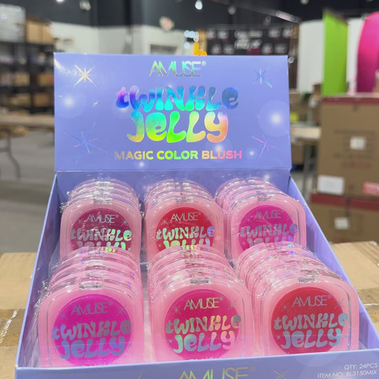 Rubor Mágico Twinkle Jelly Color - Amuse | Cosméticos al por Mayor