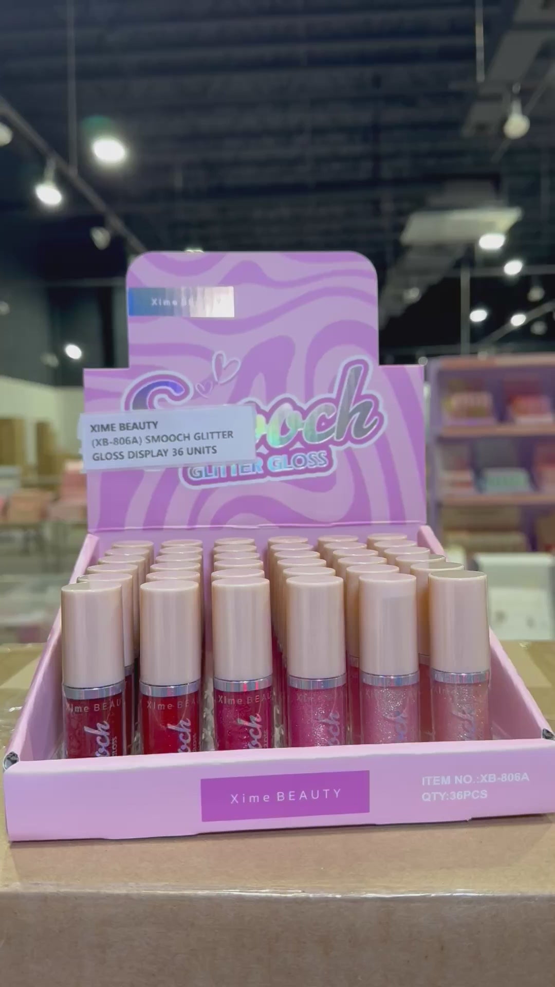 Brillo Smooch Glitter Xime Beauty | Cosméticos al por Mayor
