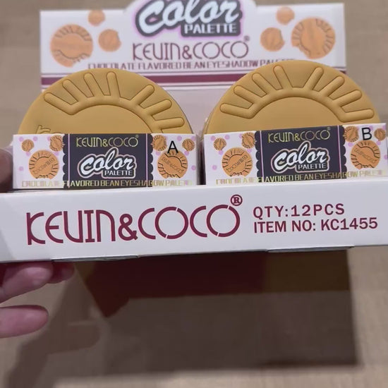 Paleta de Sombras Chocolate Flavored Kevin & Coco | Cosméticos al por Mayor