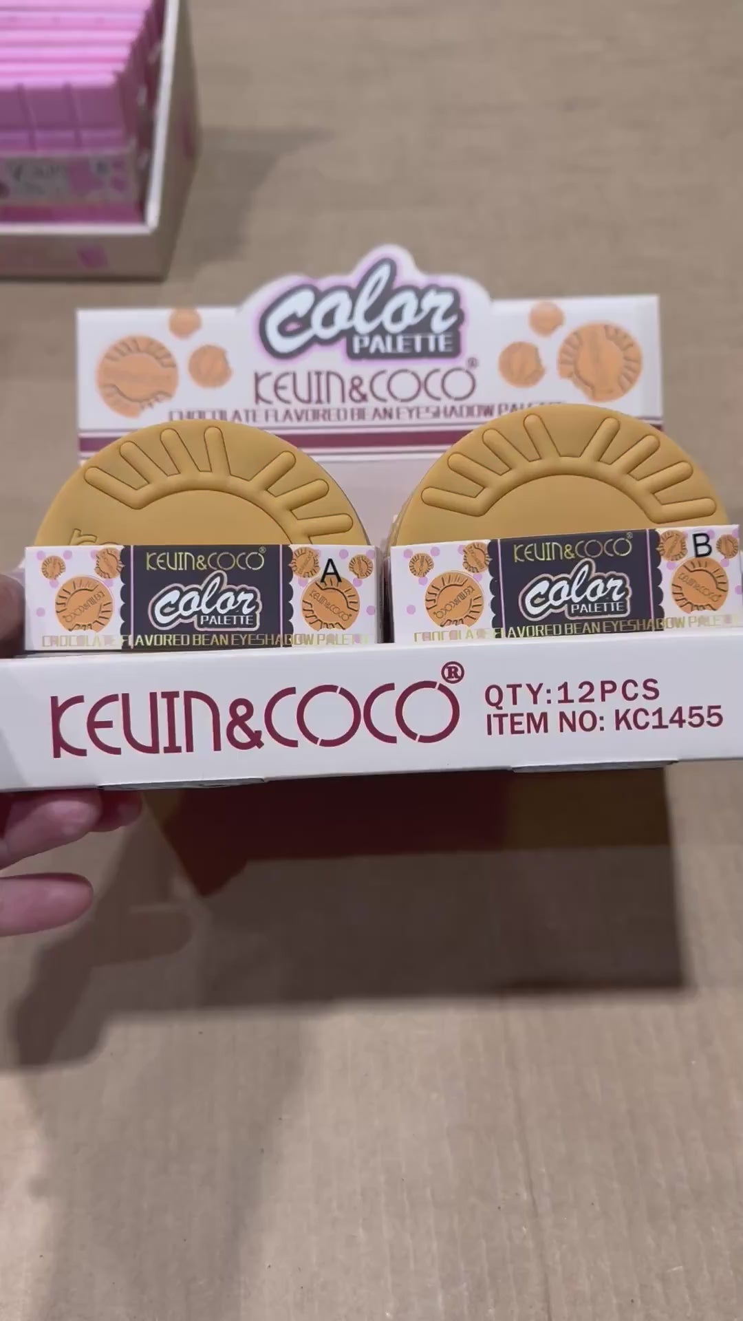 Paleta de Sombras Chocolate Flavored Kevin & Coco | Cosméticos al por Mayor