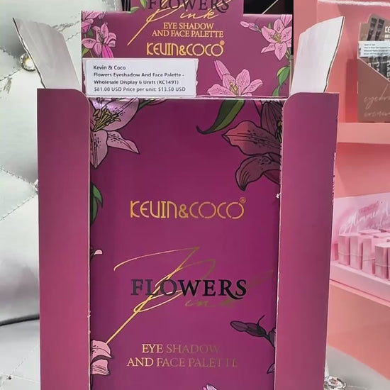 Paleta de Sombras de Ojos y Rostro Kevin & Coco | Cosméticos al por Mayor