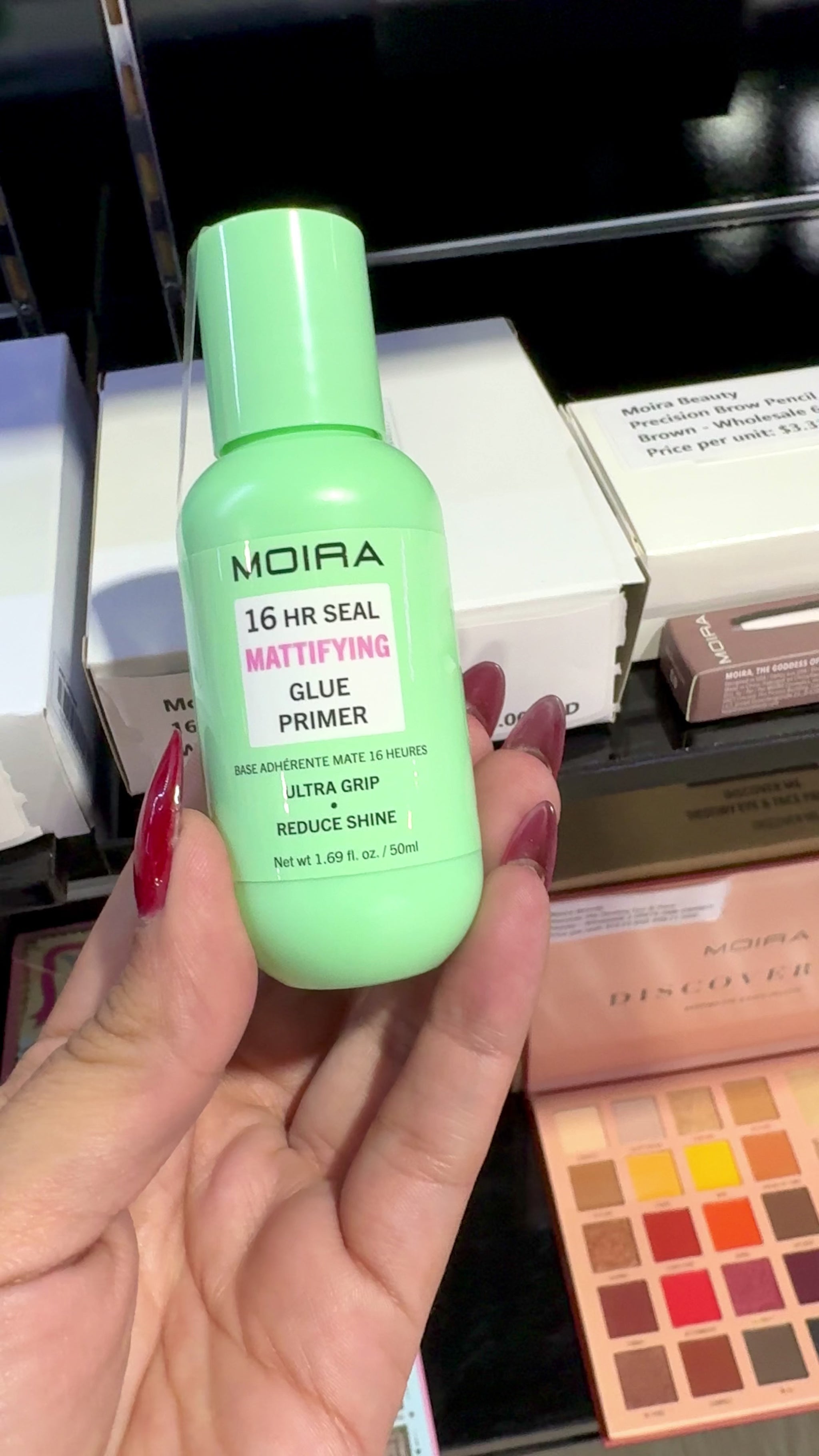 Spray Fijador 16hr Seal - Moira Beauty | Cosméticos al por Mayor