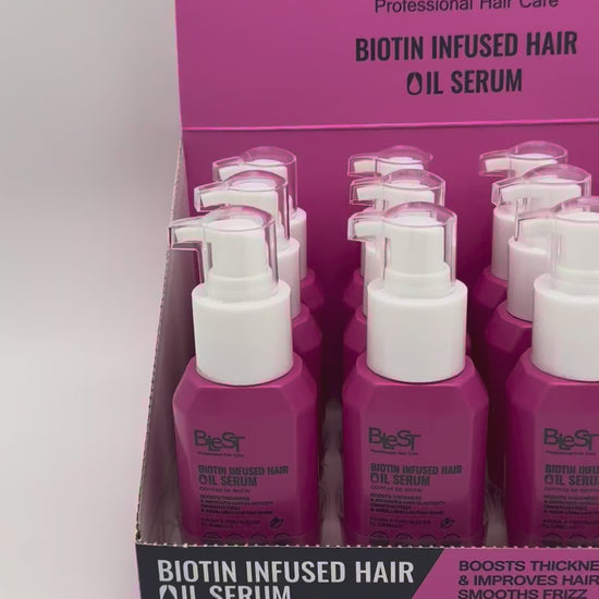 Sérum Capilar en Aceite con Biotina Blest | Cosméticos al por Mayor