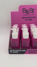 Sérum Capilar en Aceite con Biotina Blest | Cosméticos al por Mayor