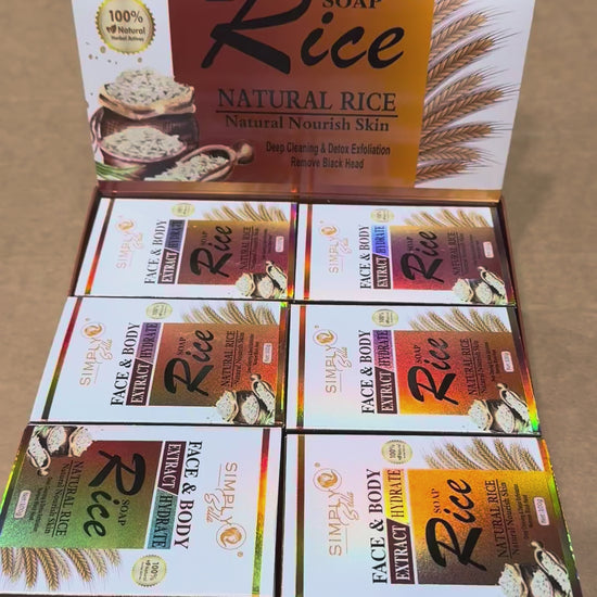 Jabón Natural de Arroz - Simply Bella | Cosméticos al por Mayor