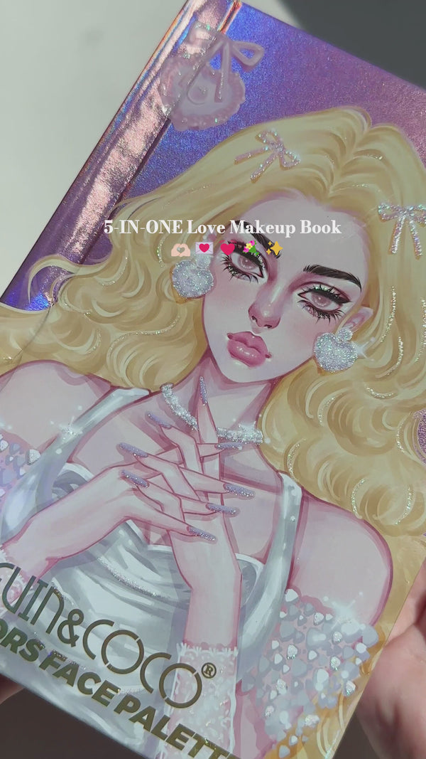 Paleta de 67 Colores para Rostro Kevin & Coco | Cosméticos al por Mayor