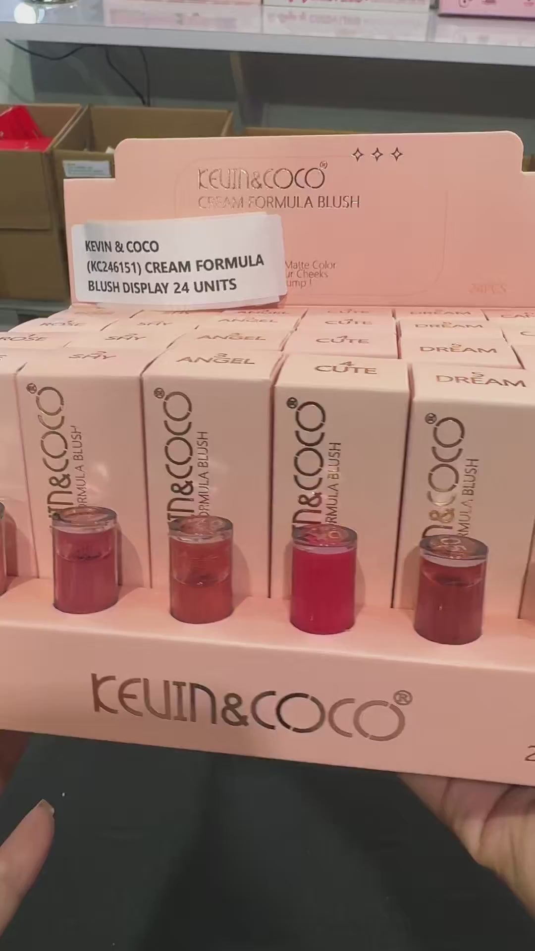 Rubor en Crema - Kevin & Coco | Cosméticos al por Mayor