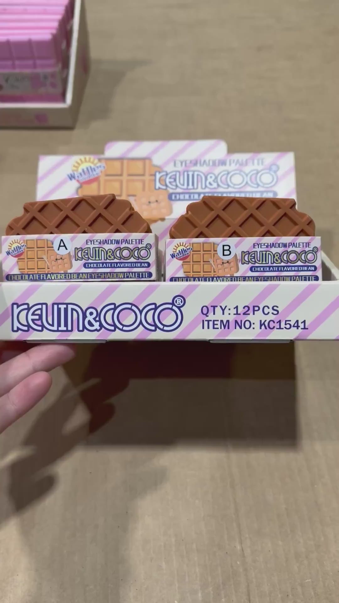 Paleta de Sombras Chocolate - Kevin & Coco | Cosméticos al por Mayor