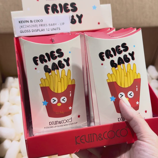 Brillo Labial Fries Baby - Kevin & Coco | Cosméticos al por Mayor