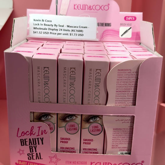 Máscara de Pestañas en Crema Kevin & Coco | Cosméticos al por Mayor