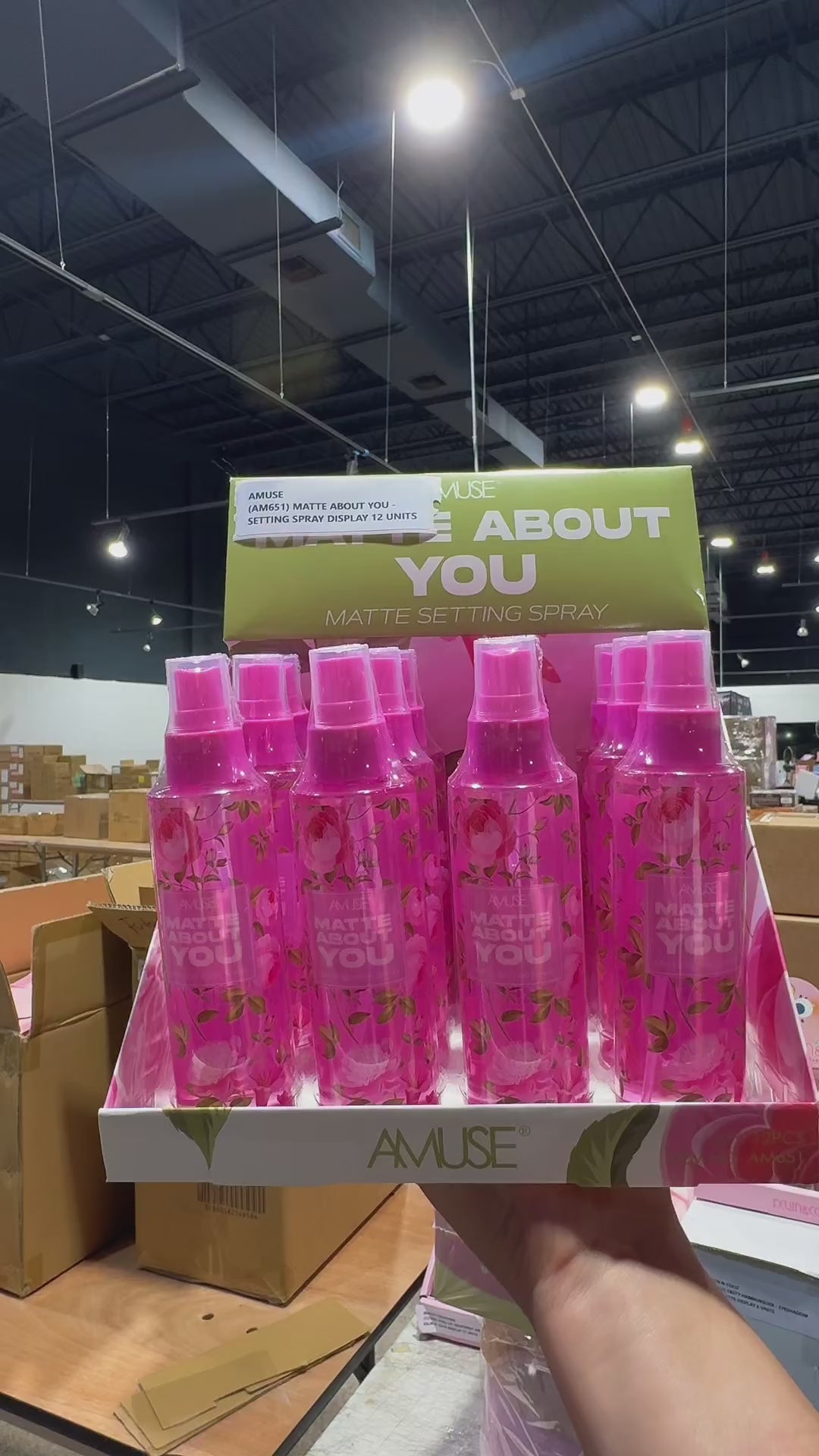 Spray Fijador Matte About You Amuse | Cosméticos al por Mayor