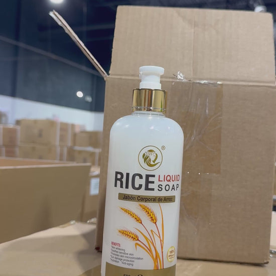 Jabón Líquido De Arroz - Simply Bella | Cosméticos al por Mayor