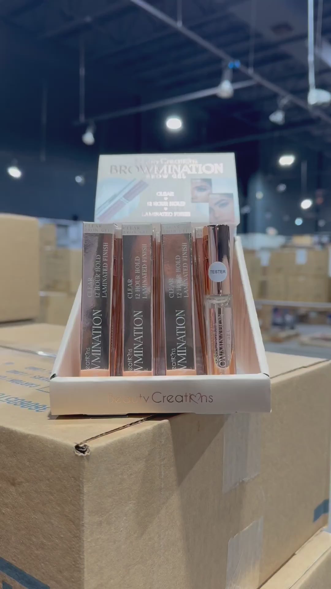 Gel Transparente para Cejas Browmination | Cosméticos al por mayor