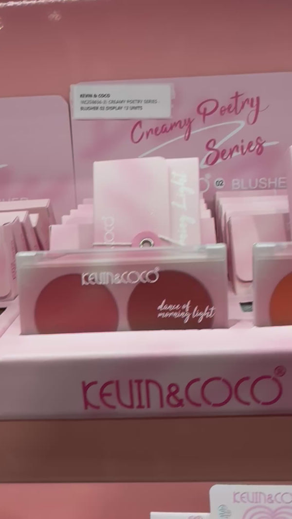 Rubor 03 Serie Poesía Cremosa - Kevin & Coco | Cosméticos al por Mayor