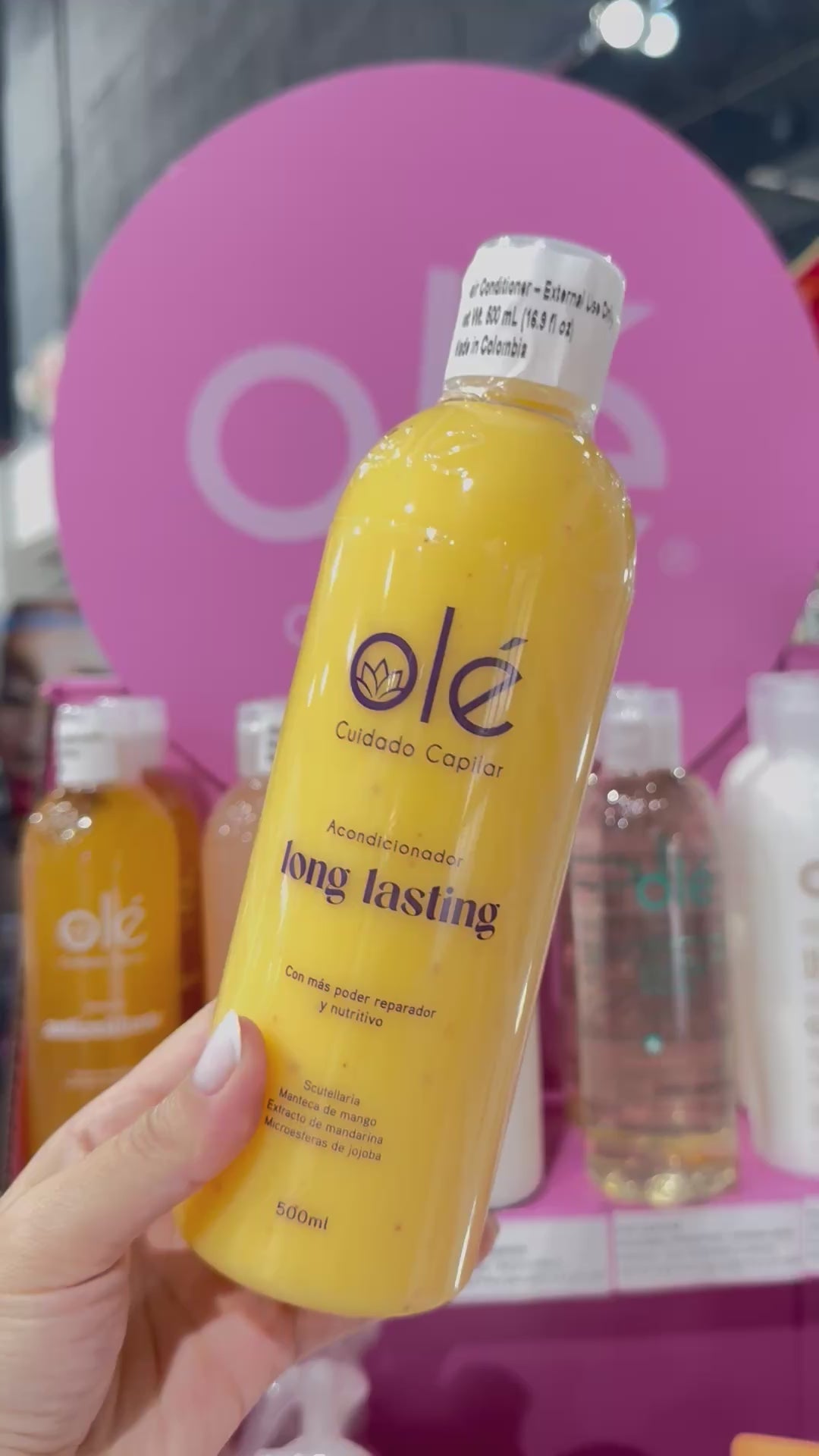 Acondicionador Jarabe de Mango Ole Capilar | Cosméticos al por Mayor