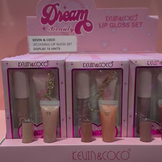 Set de Brillo Labial - Kevin & Coco | Cosméticos al por Mayor