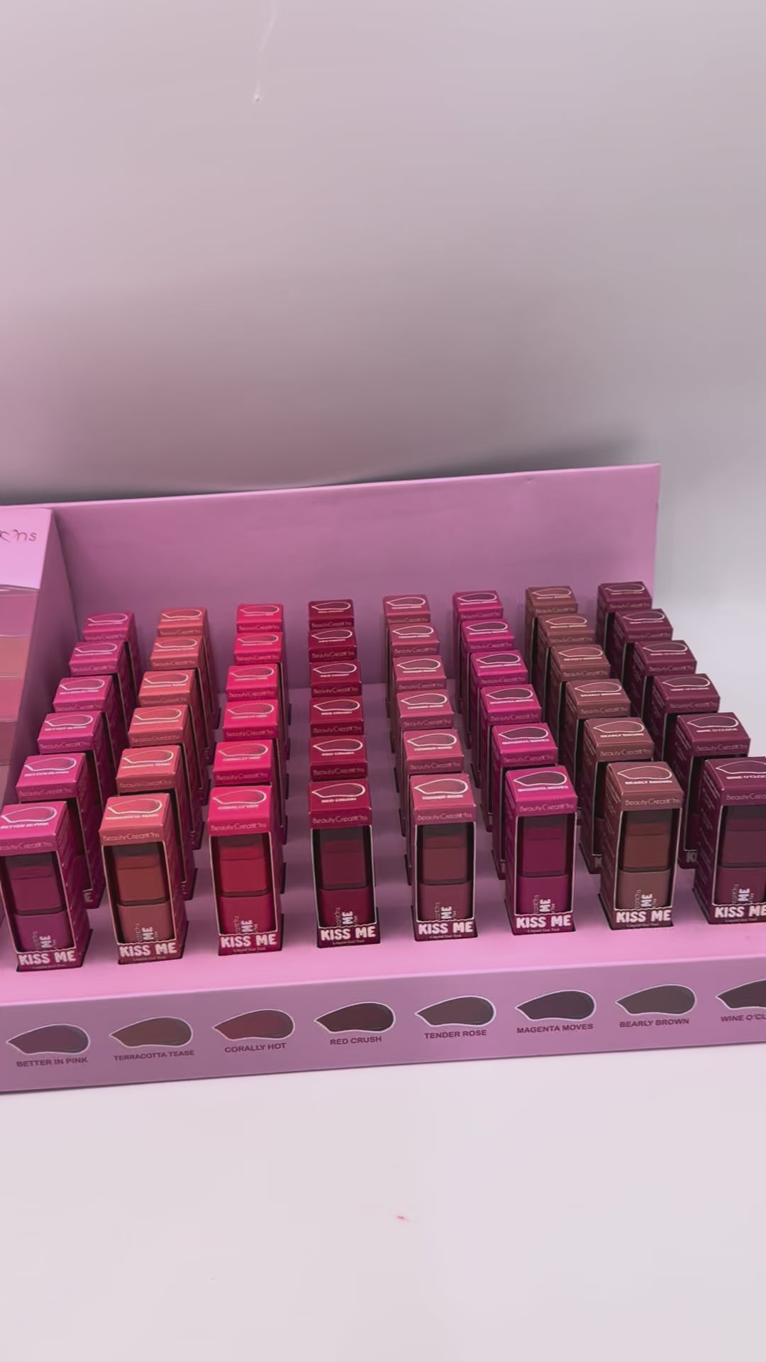 Tintes en Gel Líquido Kiss Me Beauty Creations | Cosméticos al por Mayor