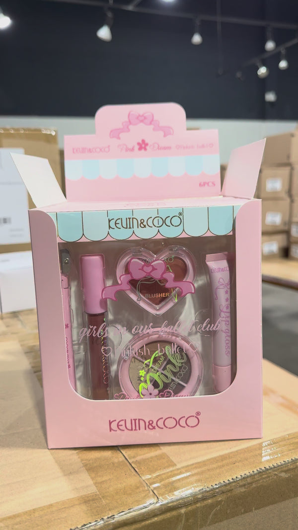 Set Sueño Rosa - Kevin & Coco | Cosméticos al por Mayor