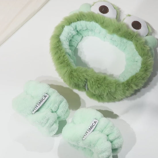 Spa Diadema y Muñequera Monster Totemica | Cosméticos al por mayor