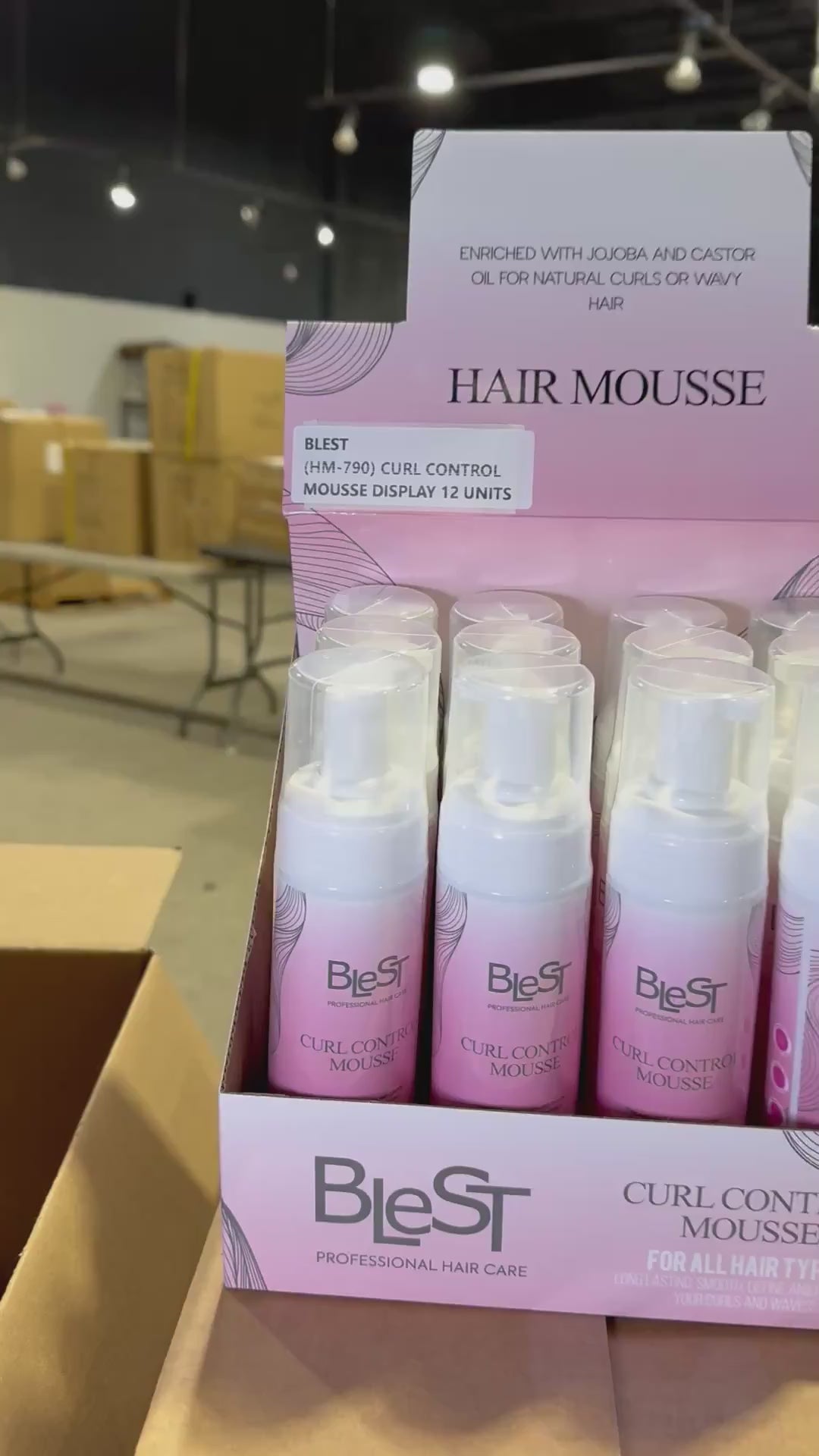 Mousse Control de Rizos - Blest | Cosméticos al por Mayor