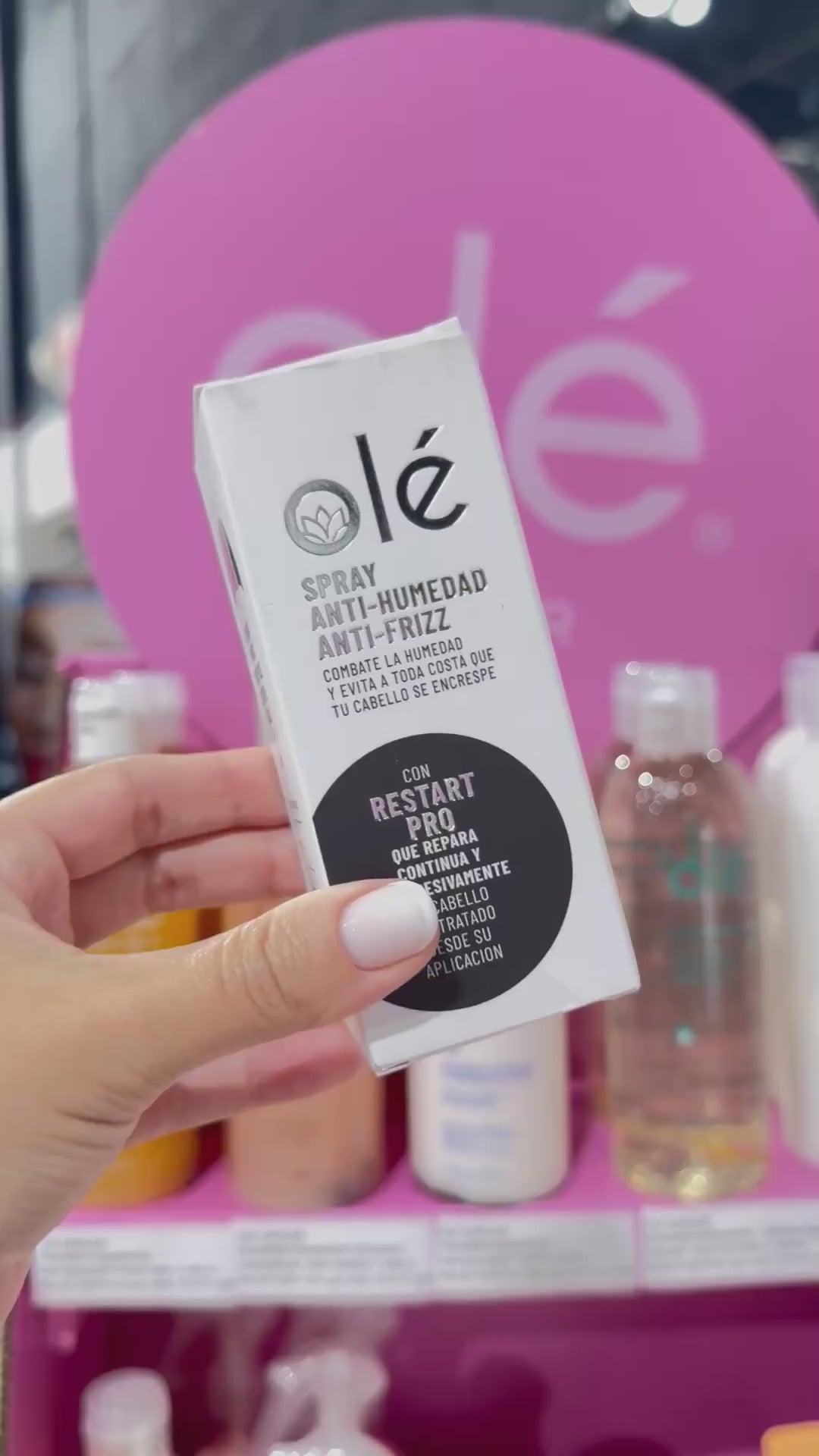 Spray Anti-Humedad y Anti-Frizz Ole Capilar | Cosméticos al por Mayor