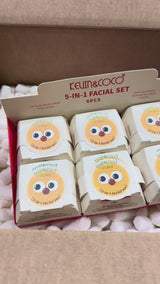Set Facial 5 en 1 - Kevin & Coco | Cosméticos al por Mayor