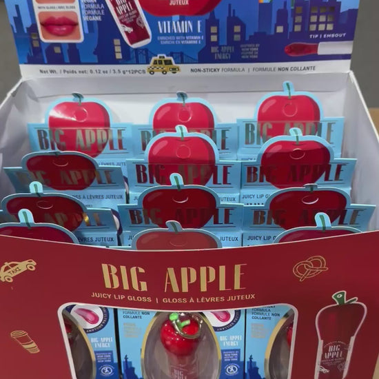 Brillo Labial Big Apple Juicy Romantic Beauty | Cosméticos al por Mayor
