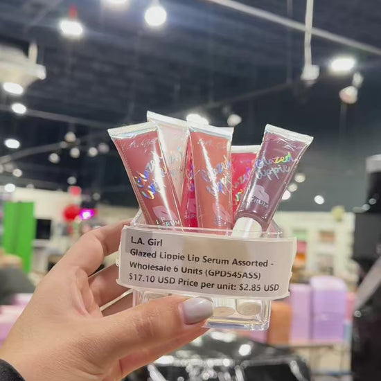 Sérum Labial Glazed Lippie Surtido L.A. Girl | Cosméticos al por Mayor